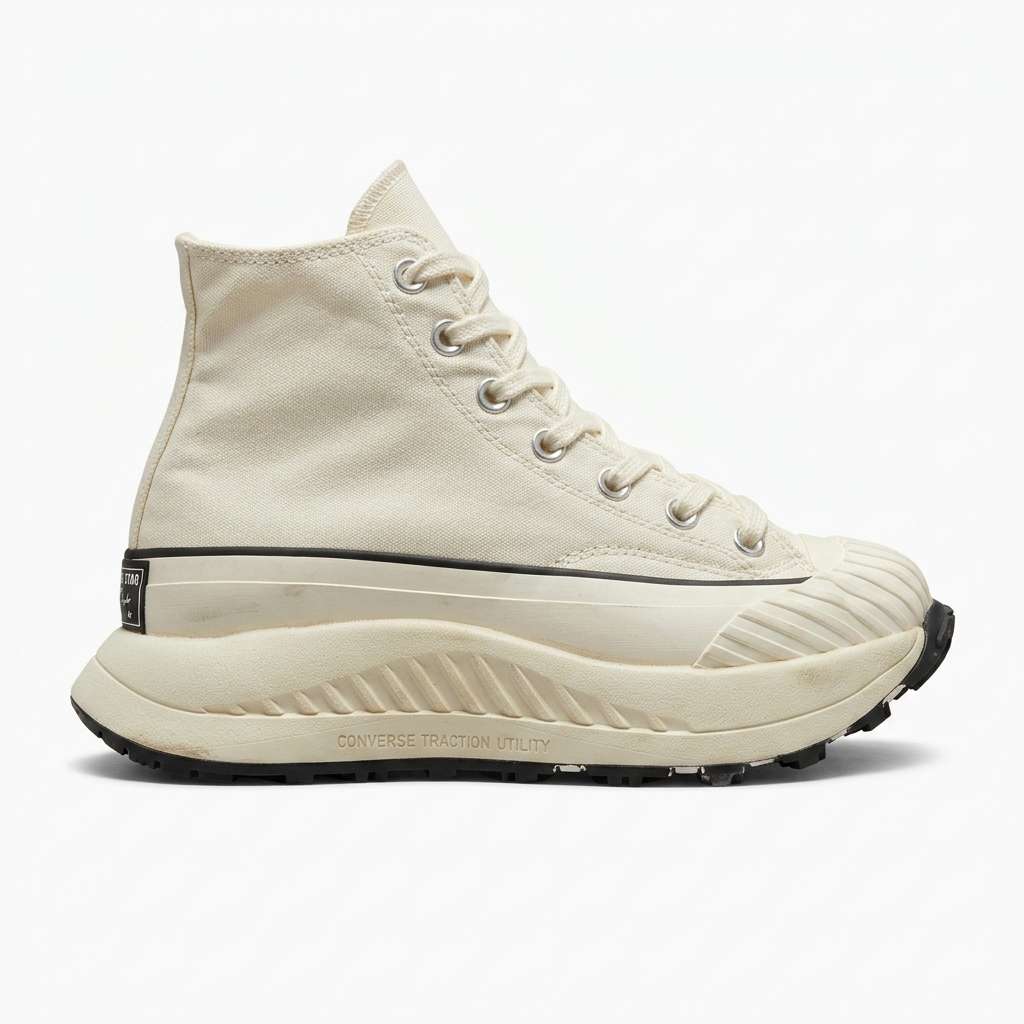Converse Run Star Hike High Top Off-White — Excellent Condition