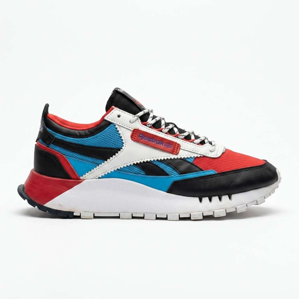 Reebok Classic Legacy AZ Red/Blue Multicolor — Like New