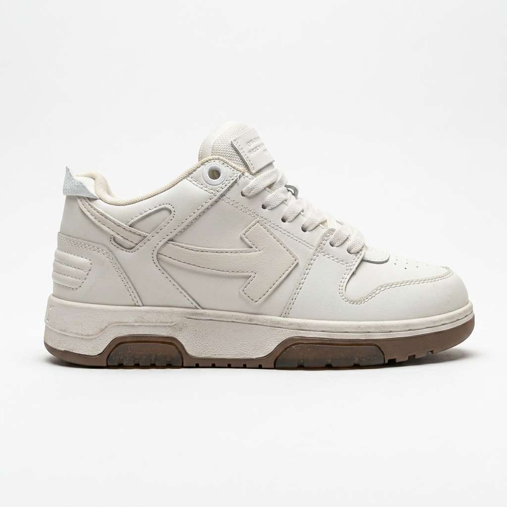 Off-White Out Of Office Mid-Top Sneakers White — Excellent Condition